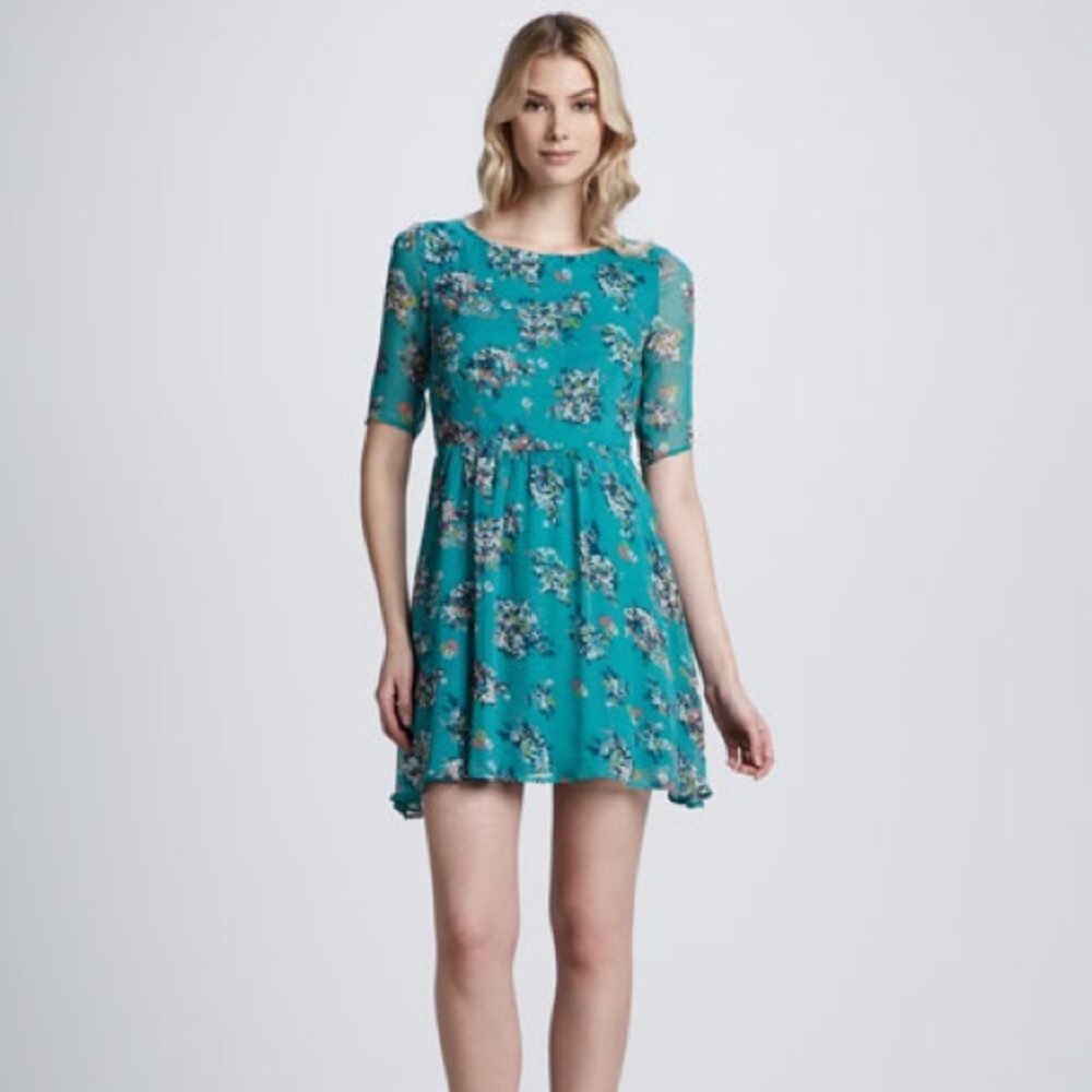Ella Moss Garden Silk dress